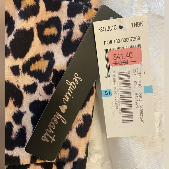 NWT Sequin Heart midi dress - Picture 3 of 3